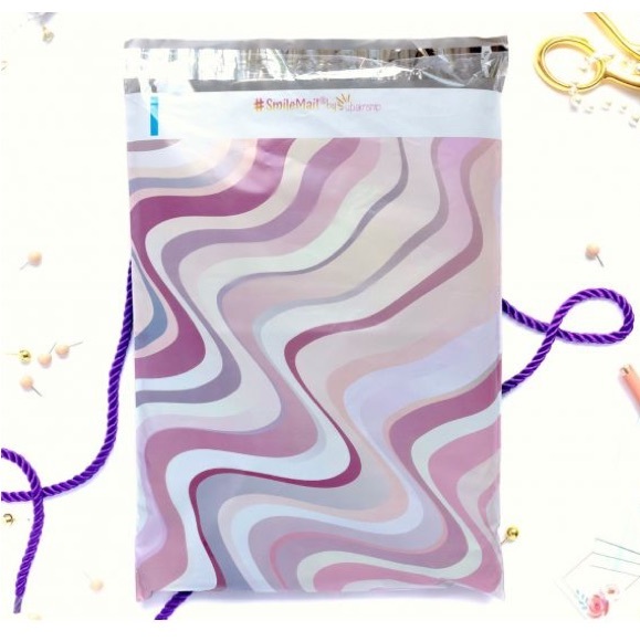 Abstract 6x9" Poly Mailer Pack of 50 - Picture 3 of 6